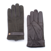 Перчатки Stetson - Gloves Sheep Nappa/Wool Conductive (brown olive)