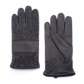 Перчатки Stetson - Gloves Sheep Nappa/Woolen Jersey Conductive (black)