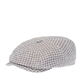 Кепка Stetson - Hatteras Linen/Cotton Houndstooth (brown/cream/blue)