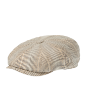 Кепка Stetson - Hatteras Cotton/Silk/Linen/ Stripe (cream/brown)