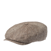 Кепка Stetson - 8-Panel Cap Silk/Linen Herringbone (biege)