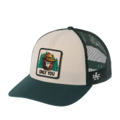 Бейсболка American Needle - Smokey Bear Valin (evergreen/ivory)