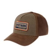 Бейсболка Stetson - Trucker Cap Cotton/Linen Stripe (brown)