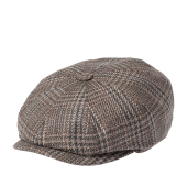 Кепка Stetson - Hatteras Check Virgin Wool/Silk Cerruti