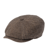 Кепка Stetson - Hatteras Wool Herringbone (brown/biege)