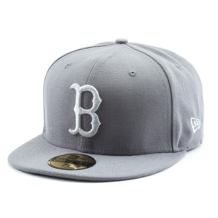 boston red sox cap grey