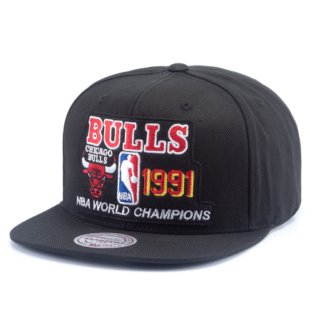 bulls 1991 world champions hat