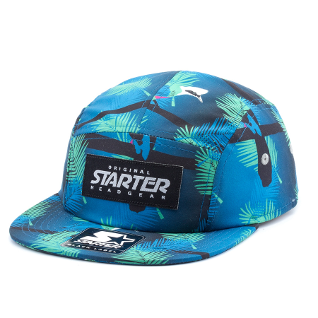 tropical 5 panel hat