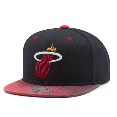 Бейсболка Mitchell \u0026 Ness Nba Miami 