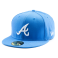 Бейсболка New Era - Atlanta Braves Basic (air force blue/white) 59FIFTY
