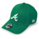Бейсболка New Era - Atlanta Braves Basic 39THIRTY (kelly/white)
