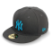 Бейсболка New Era - New York Yankees Basic (graphite/vice blue) 59FIFTY