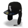 Бейсболка-Ушанка New Era - Chicago White Sox DWR Basic Dog Ear (black/white) 59FIFTY