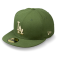Бейсболка New Era - Los Angeles Dodgers Basic (rifle green/british khaki) 59FIFTY