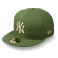 Бейсболка New Era - New York Yankees Basic (rifle green/british khaki) 59FIFTY