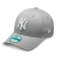 Бейсболка New Era - New York Yankees Basic (grey/white) 9FORTY Бейсболка New Era - New York Yankees Basic (grey/white) 9FORTY