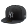 Бейсболка New Era - New York Yankees Basic (black/storm grey) 59FIFTY