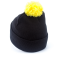 Шапка Starter Black Label - Neon Cuff Bobble Knit (black/yellow)