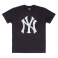 Футболка '47 Brand - New York Yankees Pitchback Tee Silver