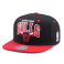 Бейсболка Mitchell & Ness - Chicago Bulls Team Arch 2 Tone Snapback (black/red)
