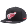 Бейсболка Mitchell & Ness - Detroit Red Wings Black Ripstop Honeycomb Snapback