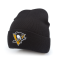 Шапка Mitchell & Ness - Pittsburgh Penguins Team Logo Cuff Knit