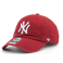 Бейсболка '47 Brand - New York Yankees Clean Up (razor red)