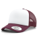 Бейсболка Flexfit - 6005FC Foam Trucker Cap Curved Visor (berry/white/berry)