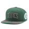Бейсболка Mitchell & Ness - Boston Celtics Melange Patch Snapback