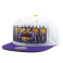 Бейсболка Mitchell & Ness - Los Angeles Lakers Home Stand Snapback