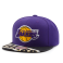 Бейсболка Mitchell & Ness - Los Angeles Lakers Slash Centure Snapback
