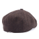 Кепка Lierys - 8-Panel Wool Flat Cap (dark brown)