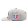 Бейсболка Mitchell & Ness - Boston Celtics 75th Silver Snapback