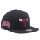 Бейсболка Mitchell & Ness - Chicago Bulls Side Core 2.0 Snapback