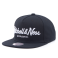 Бейсболка Mitchell & Ness - Pinscript Snapback (black/white)