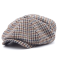 Кепка Stetson - Irish Cap Houndstooth Harris Tweed (biege/blue)