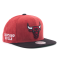 Бейсболка Mitchell & Ness - Sueduroy Snapback NBA Chicago Bulls (red)