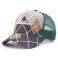 Бейсболка Stetson - Argyle Check Trucker Cap (green/grey)