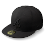 Бейсболка New Era - Atlanta Braves Black on Black 59FIFTY