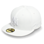 Бейсболка New Era - New York Yankees White on White 59FIFTY
