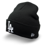 Шапка New Era - Los Angeles Dodgers Rockland Basic (black/white)