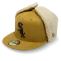 Бейсболка-Ушанка New Era - Chicago White Sox Trade Up (khaki/brown)