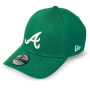 Бейсболка New Era - Atlanta Braves Basic 39THIRTY (kelly/white)