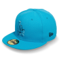 Бейсболка New Era - Los Angeles Dodgers Multi Out (vice blue/black) 59FIFTY