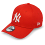 Бейсболка New Era - New York Yankees Basic (scarlet/white) 39THIRTY