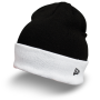 Шапка New Era - Two Bar Knit (black/white)