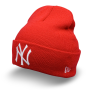 Шапка New Era - New York Yankees Rockland Basic (scarlet/white)