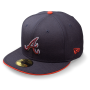 Бейсболка New Era - Atlanta Braves Zig N Zag (team) 59FIFTY