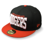 Бейсболка New Era - Los Angeles Dodgers Pro Arch (black/scarlet) 59FIFTY