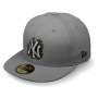 Бейсболка New Era - New York Yankees Scatter (storm gray/black) 59FIFTY